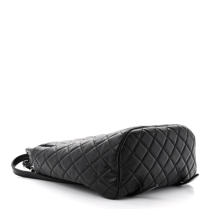 Chanel Lambskin Quilted Small Urban Spirit Backpack Black 4 of 11