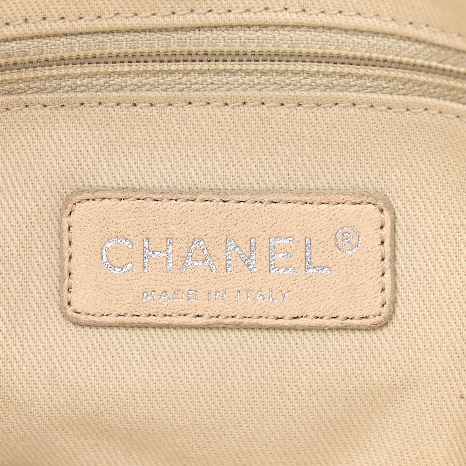 Chanel Glazed Goatskin Double Stitch Shoulder Bag Navy Blue 8 of 15