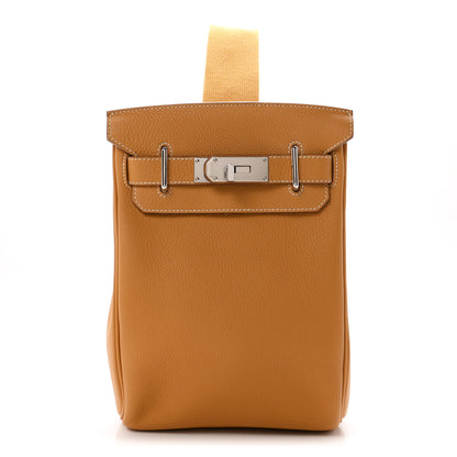 Hermes Togo Hac A Dos PM Backpack Natural Sable 1 of 10