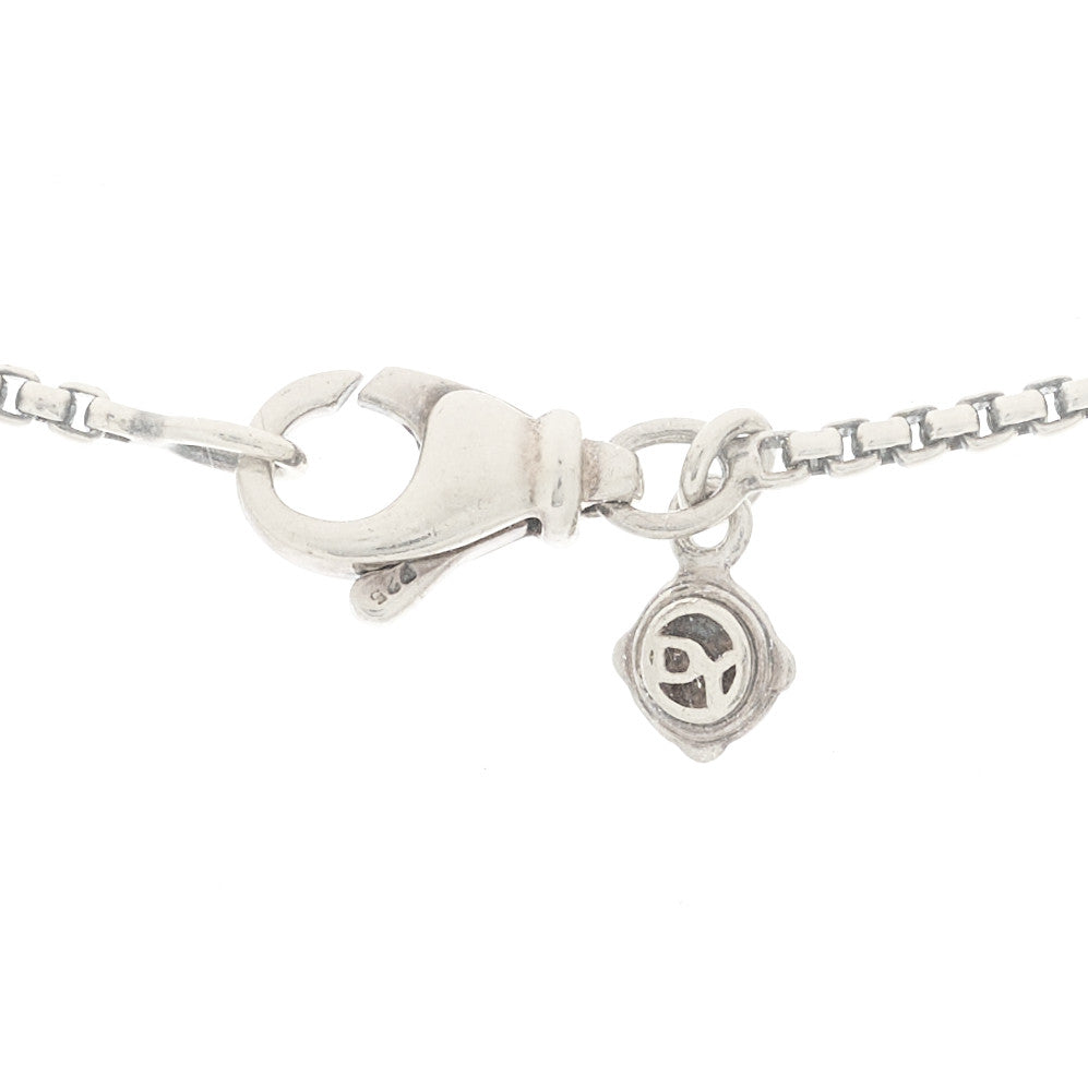 Sterling Silver 1.7mm Baby Box Chain Necklace 18"