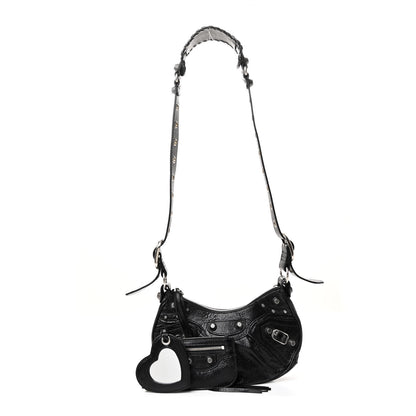 Balenciaga Agneau Arena Le Cagole Shoulder Bag XS Black 3 of 12