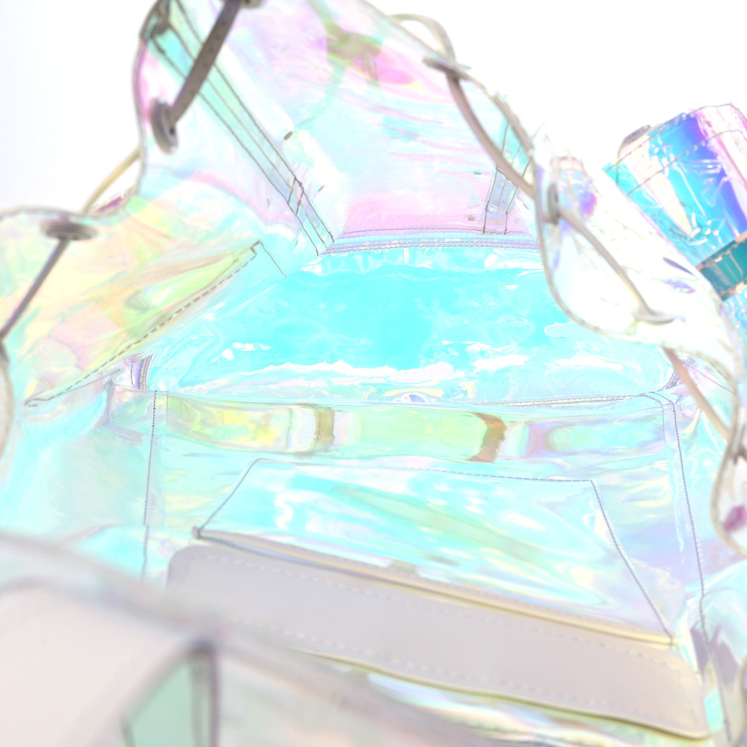 Louis Vuitton PVC Monogram Christopher Backpack GM Iridescent Prism 5 of 8