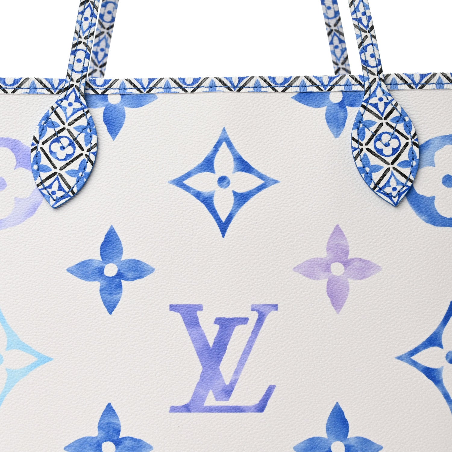 Louis Vuitton Monogram Giant By The Pool 2.0 Neverfull MM Blue 8 of 11