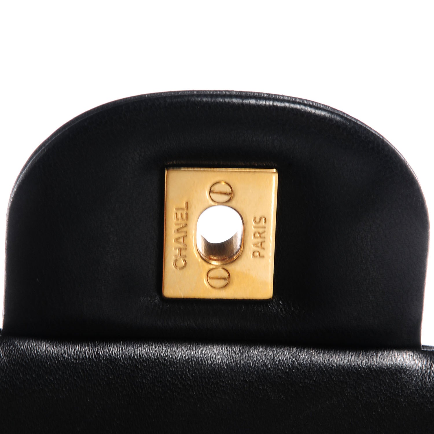 Chanel Lambskin Quilted Maxi Double Flap Black 5 of 8