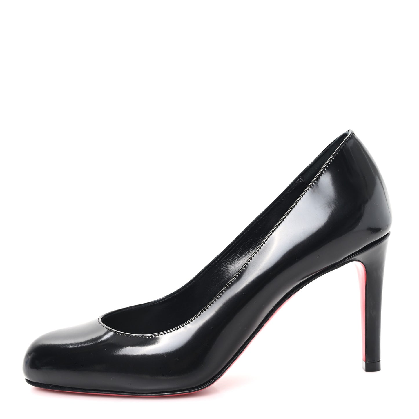 Calfskin Abrasivato Pumppie 85 Pumps 35.5 Black