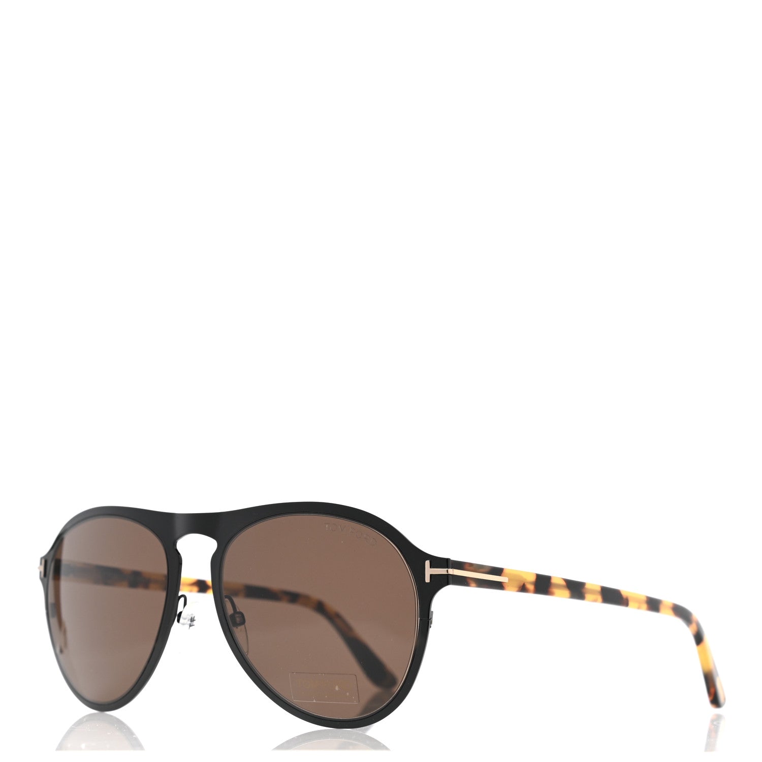 Tom Ford Bradburry Aviator Sunglasses TF525 Tortoise 1 of 8