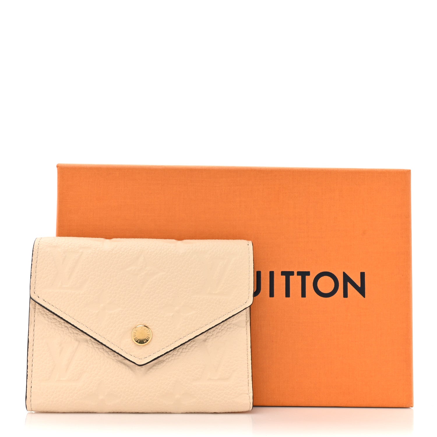 Louis Vuitton Empreinte Victorine Wallet Cream 9 of 9