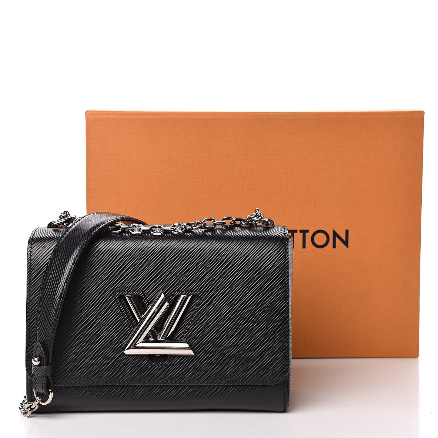 Epi Twist Shoulder Bag MM Black