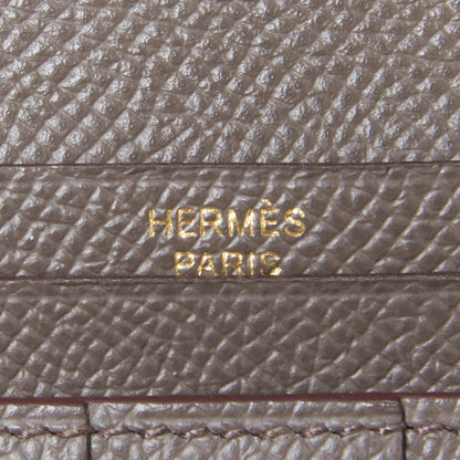 Hermes Epsom Bearn Gusset Wallet Etain 7 of 7