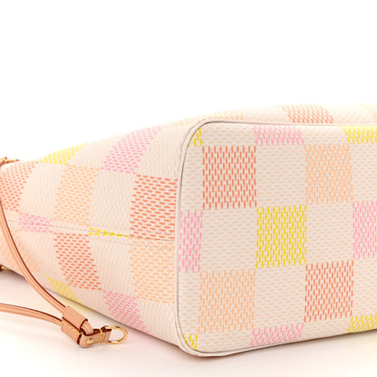 Louis Vuitton Damier Giant Neverfull MM Peach 9 of 10