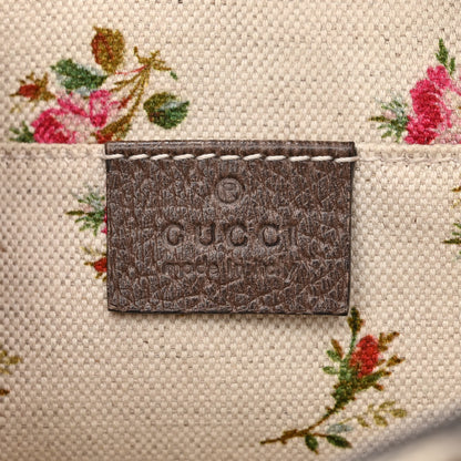 Gucci GG Supreme Monogram Web Neo Vintage Shoulder Bag Beige New Acero Crop 6 of 12