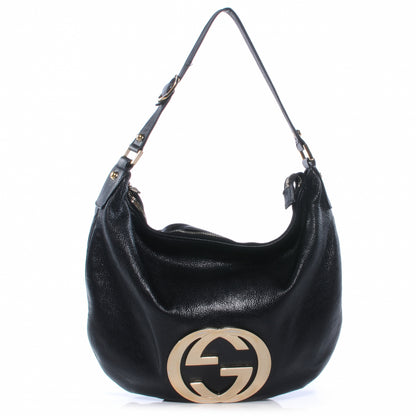 Gucci Leather Small Blondie Hobo Black 1 of 7