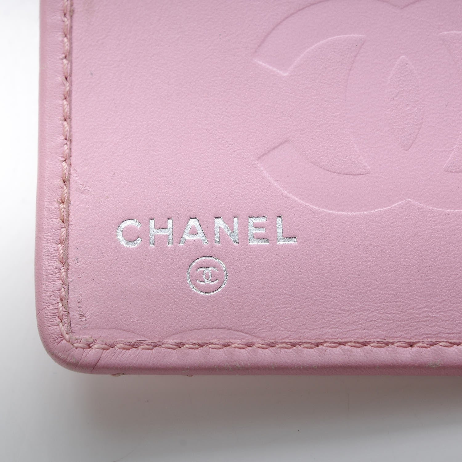 Chanel Calfskin Quilted Small Cambon Agenda Planner Pink 6 of 16