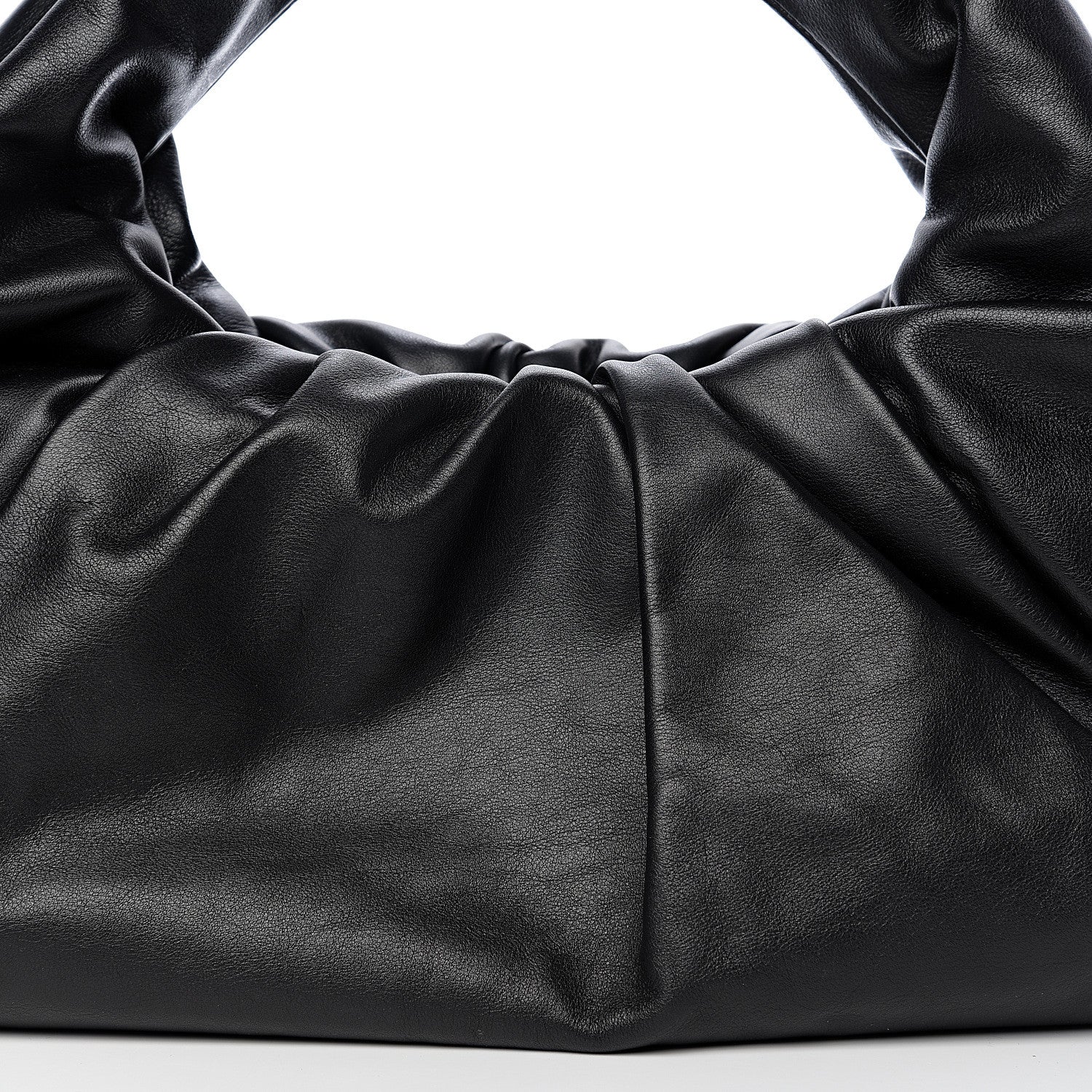 Bottega Veneta Smooth Butter Calfskin Small The Shoulder Pouch Black 6 of 8