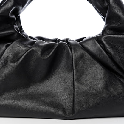 Bottega Veneta Smooth Butter Calfskin Small The Shoulder Pouch Black 6 of 8