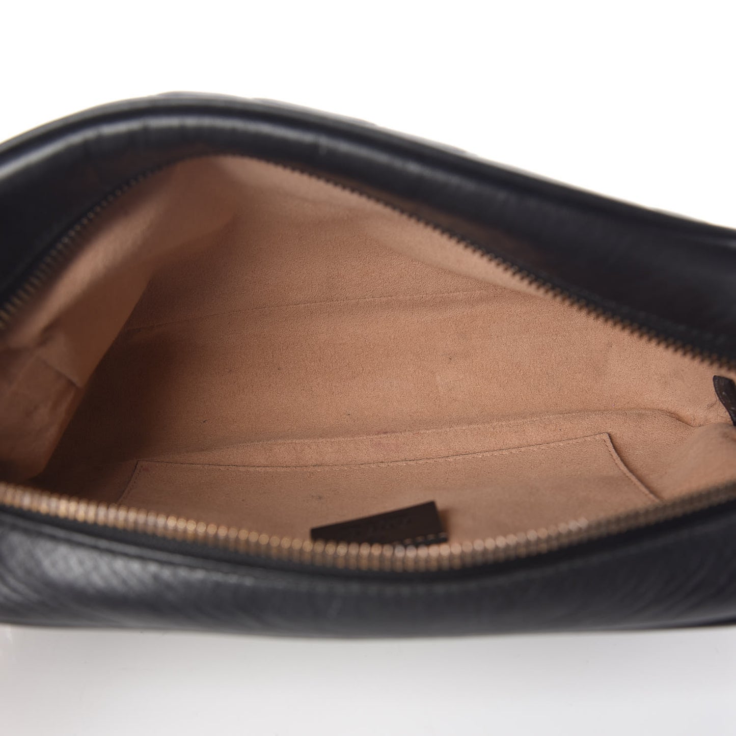 Calfskin Matelasse Small GG Marmont Chain Shoulder Bag Black