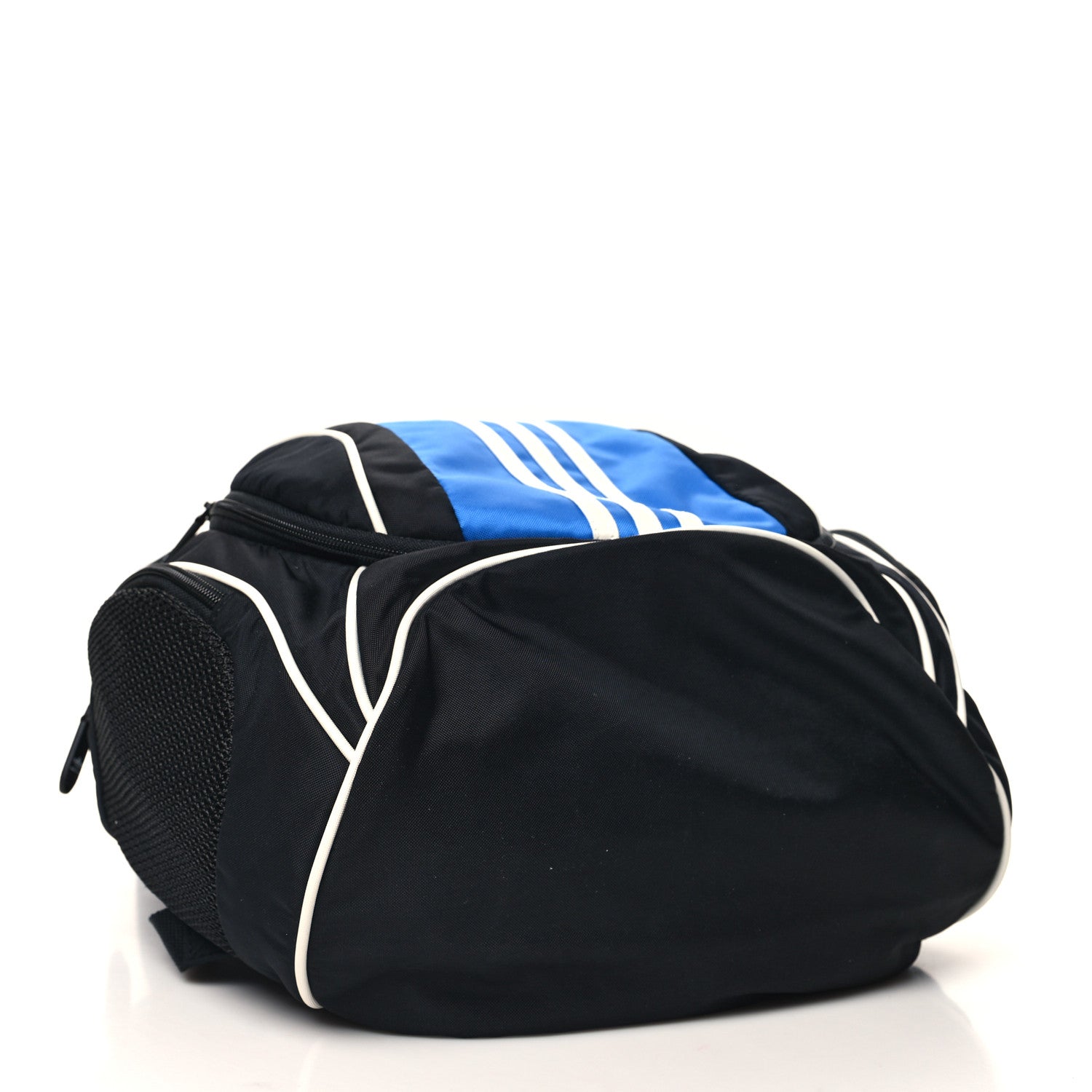 Balenciaga X ADIDAS Recycled Nylon Backpack Black Blue 4 of 9