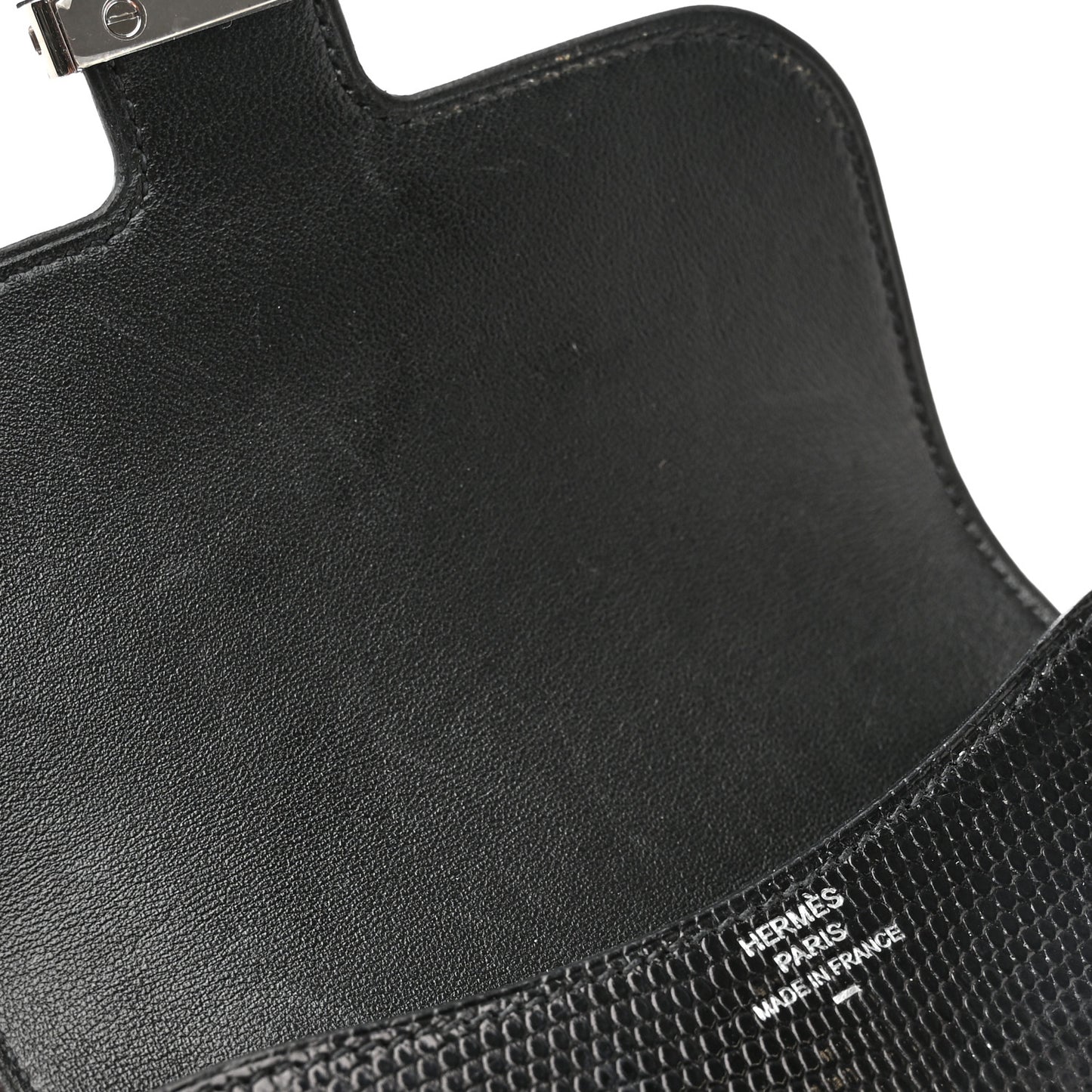 Lizard Constance Slim Wallet Black
