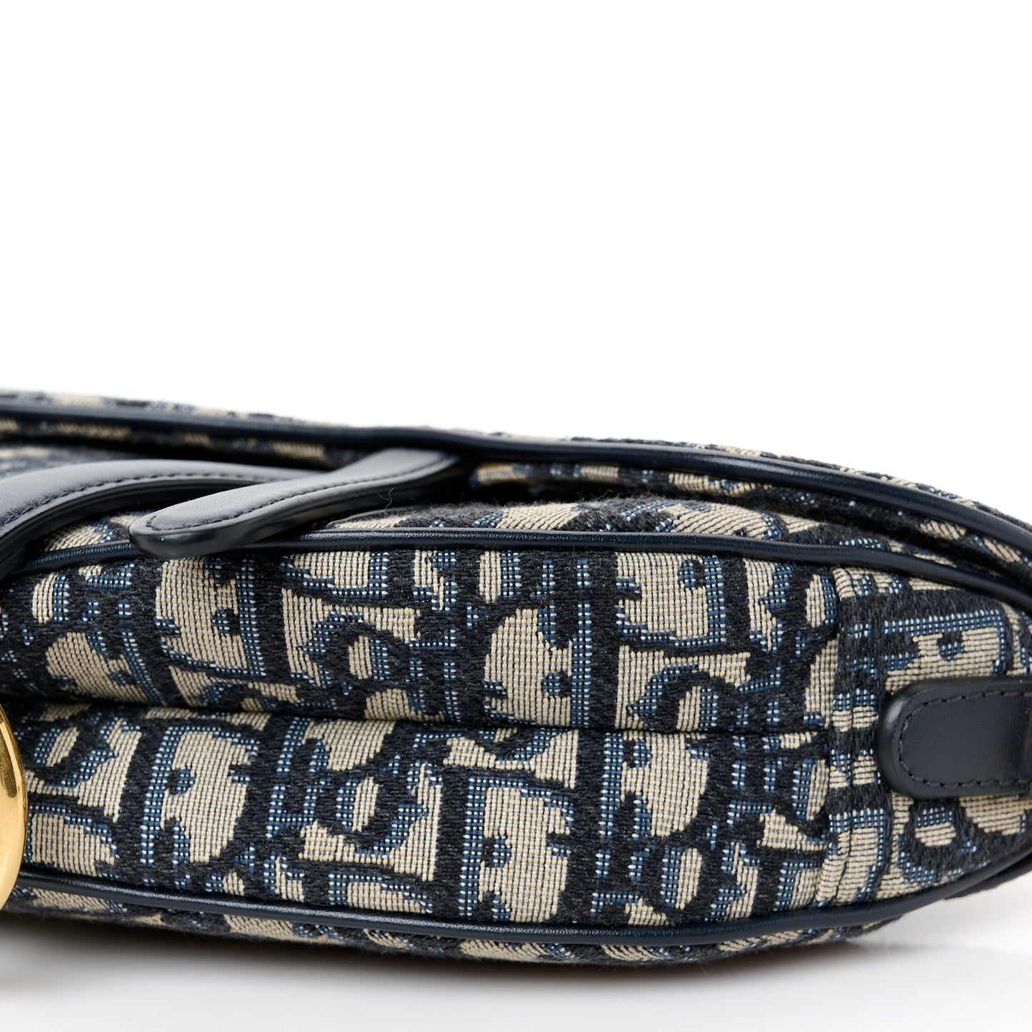 Oblique Mini Saddle Bag Blue