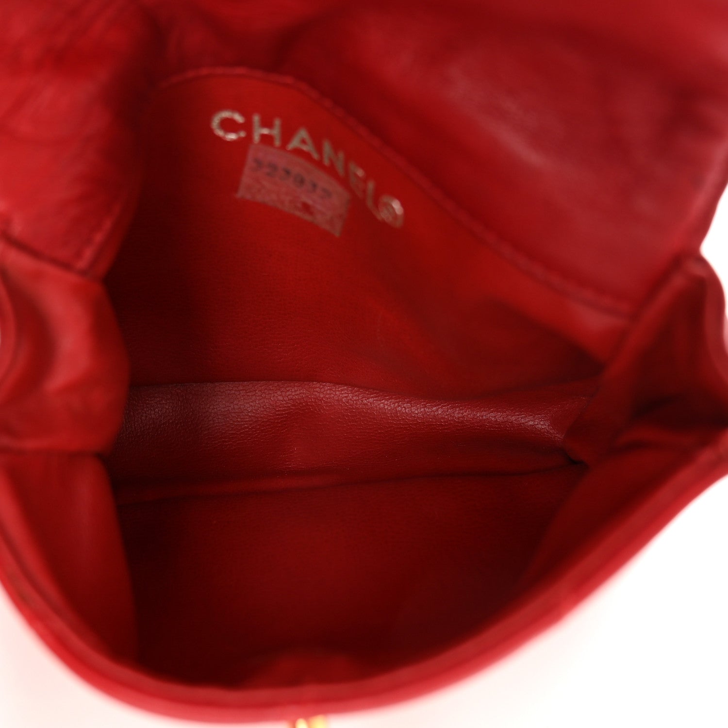 Chanel Calfskin Quilted Flap Waist Belt Bag Red 5 of 9