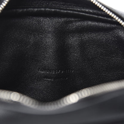 Saint Laurent Grain De Poudre Matelasse Monogram Mini Lou Camera Bag Black 9 of 10
