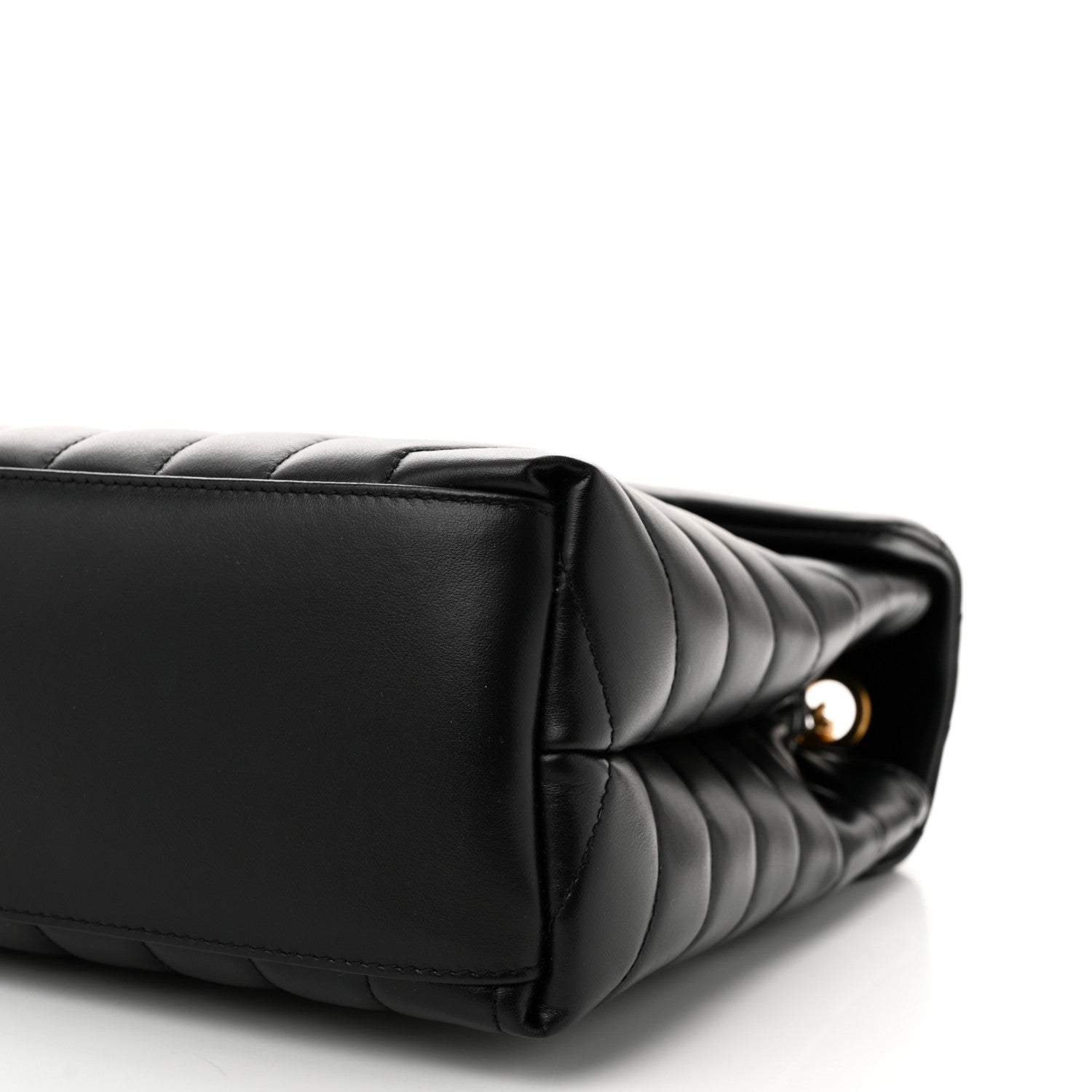 Saint Laurent Calfskin Y Quilted Monogram Medium Loulou Chain Satchel Black 10 of 11