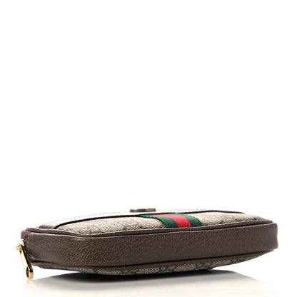 Gucci GG Supreme Monogram Ophidia Belted iPhone Case 85 34 Dark Brown 4 of 10