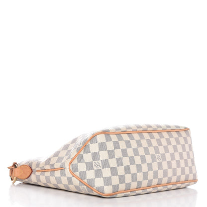 Louis Vuitton Damier Azur Delightful PM Rose Ballerine 4 of 12