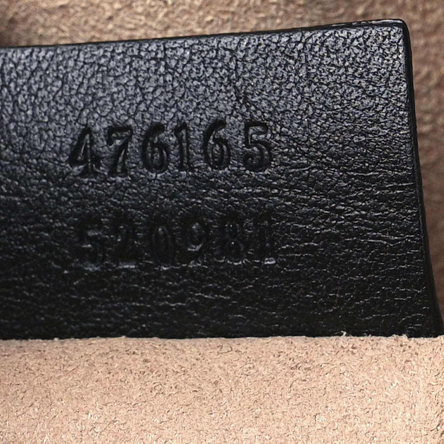 Gucci Calfskin Matelasse GG Marmont Cosmetic Case Black 7 of 11
