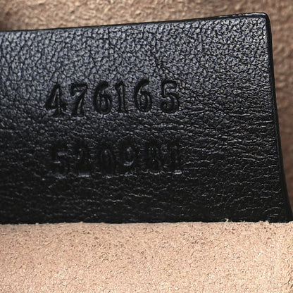 Gucci Calfskin Matelasse GG Marmont Cosmetic Case Black 7 of 11