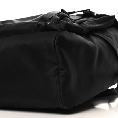 Prada Tessuto Nylon Montagna Double Buckle Backpack Black 9 of 9