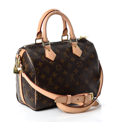 Louis Vuitton Monogram Speedy Bandouliere 25 3 of 12