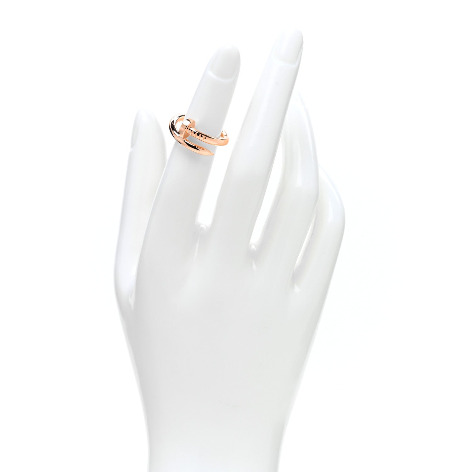 Cartier 18K Pink Gold Juste Un Clou Ring 50 5.25 2 of 5