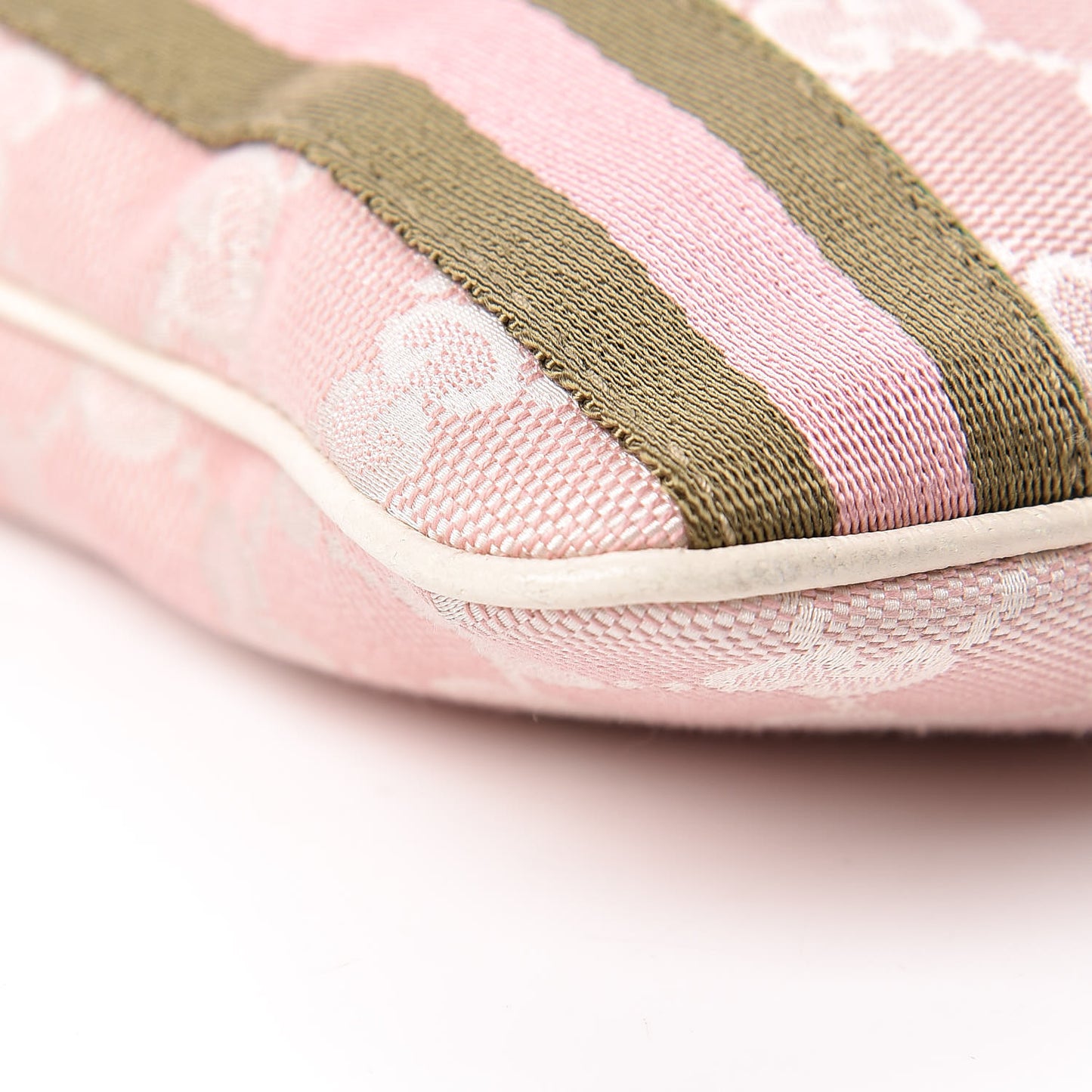Monogram Web Jolicoeur Charms Messenger Pink