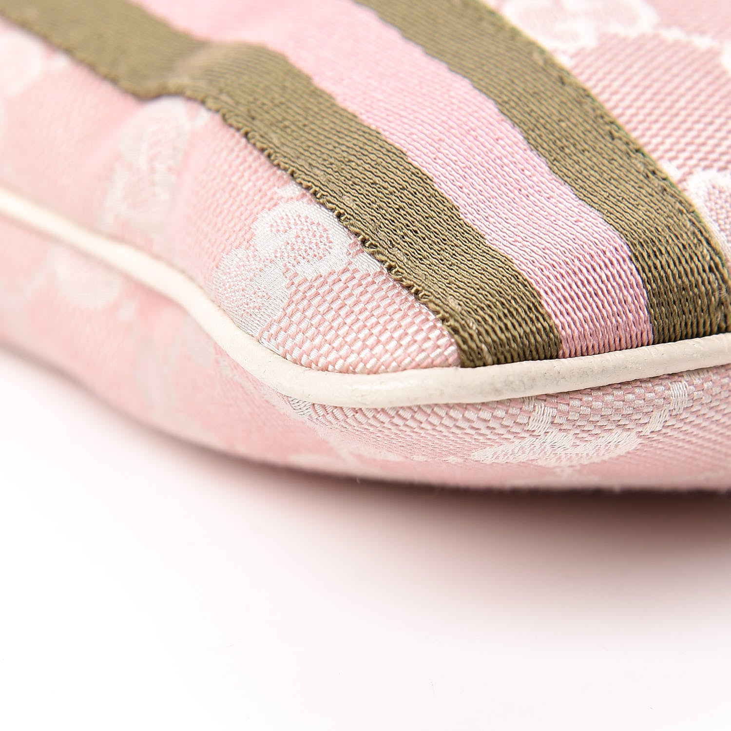 Gucci Monogram Web Jolicoeur Charms Messenger Pink 9 of 10