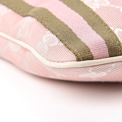 Gucci Monogram Web Jolicoeur Charms Messenger Pink 9 of 10