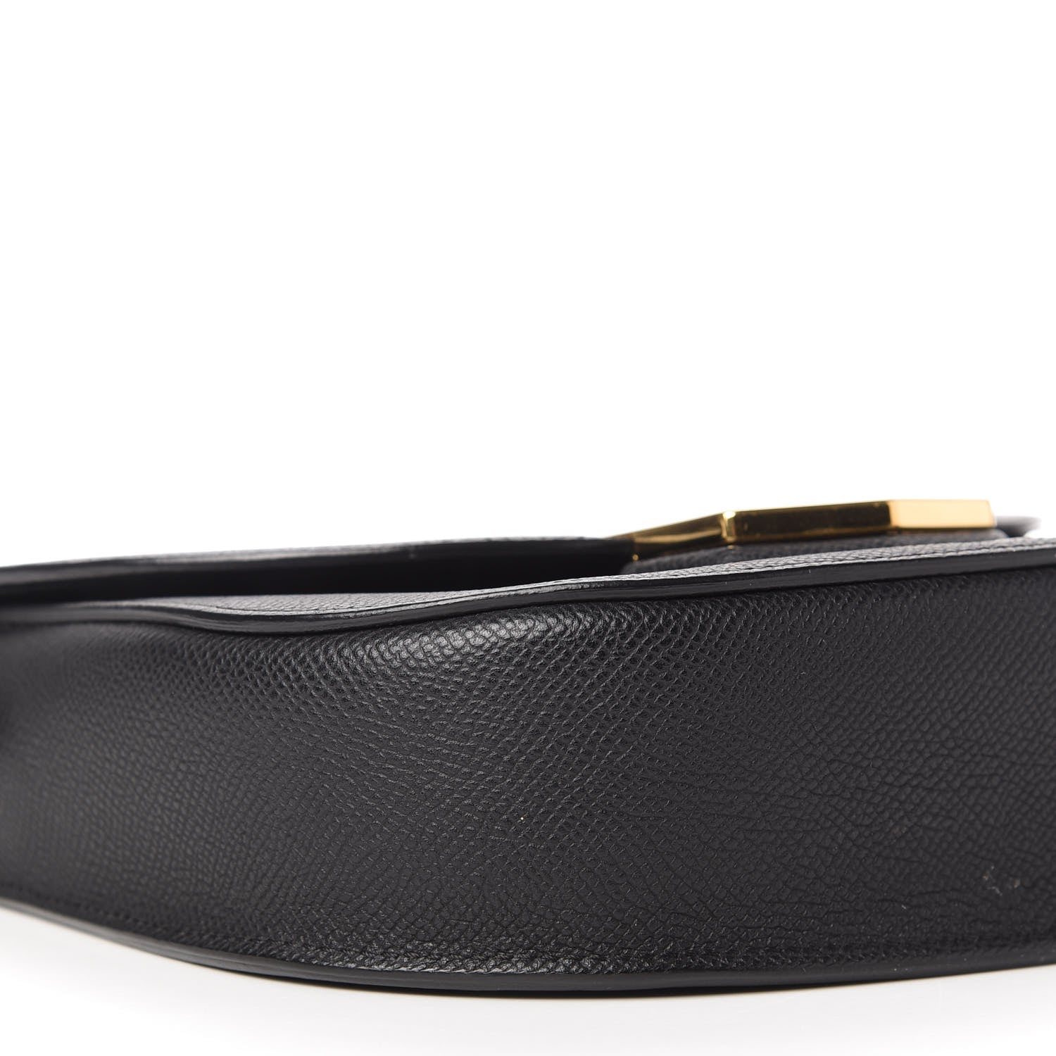 Celine Grained Calfskin Small Trotteur Black 6 of 11