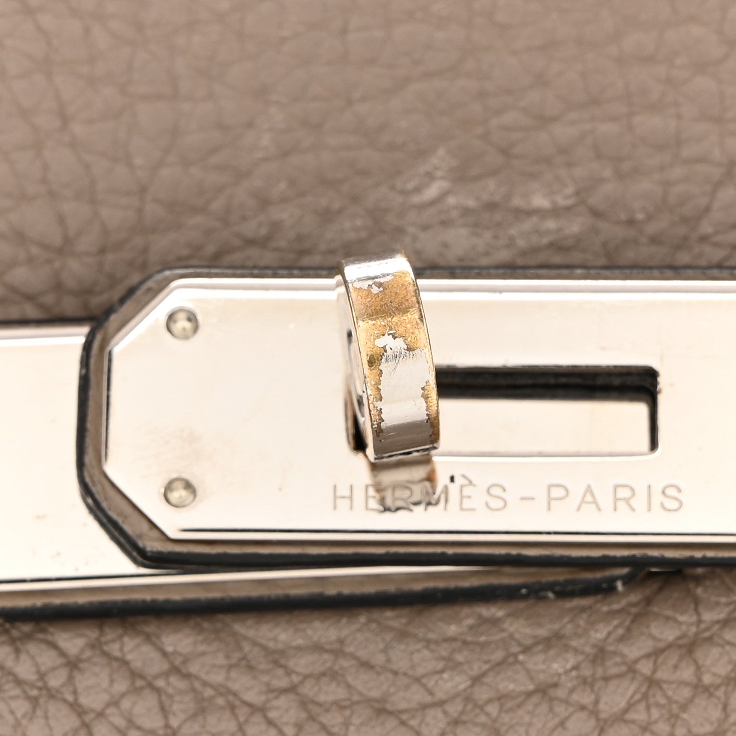 Hermes Taurillon Clemence Kelly Retourne 35 Etoupe 27 of 27
