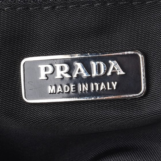 Prada Tessuto Nylon Bead Evening Bag Black 6 of 8