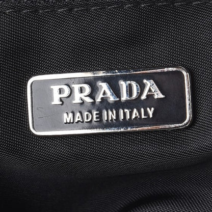 Prada Tessuto Nylon Bead Evening Bag Black 6 of 8