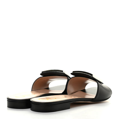 Gucci Malaga Kid Crystal Square G Madelyn Slide Sandals 39.5 Black 4 of 8