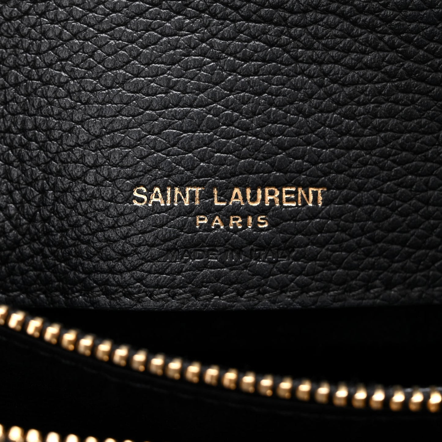 Grained Calfskin Baby Sac De Jour Souple Black