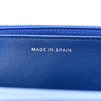 Chanel Patent Quilted Wallet On Chain WOC Dark Blue 7 of 13