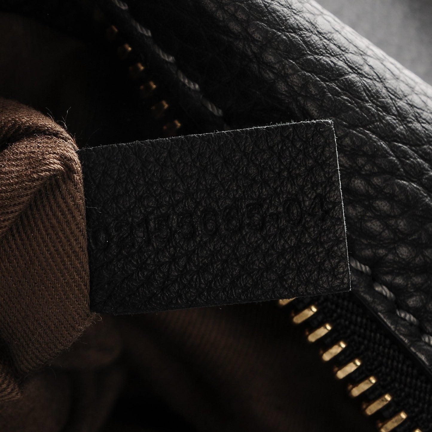 Calfskin Medium Marcie Satchel Black