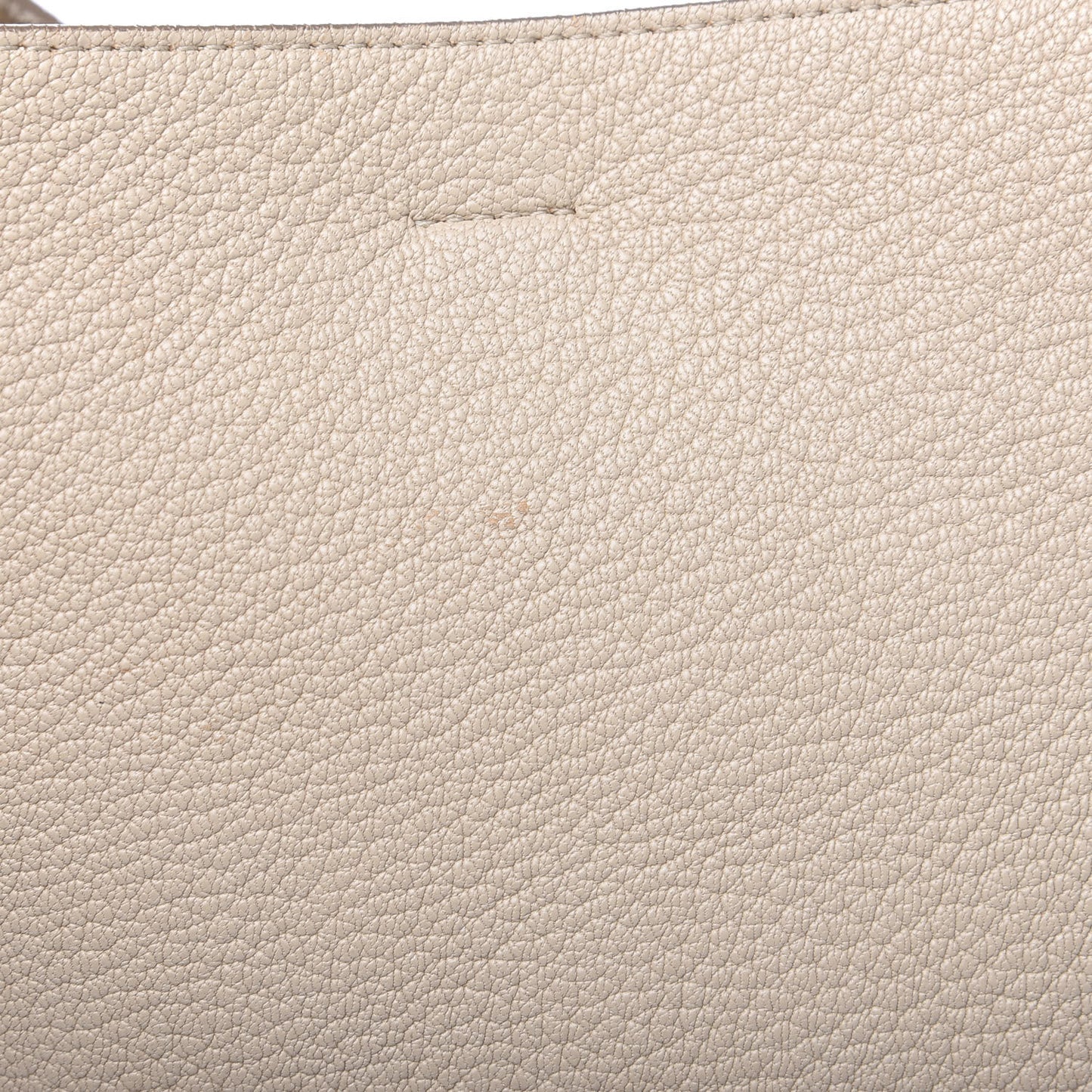 Soft Grained Calfskin Sangle Bucket Bag Dune