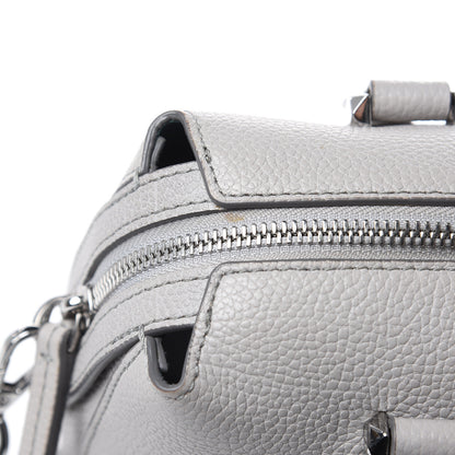 MCM Grained Calfskin Small Ella Boston Dove 11 of 11
