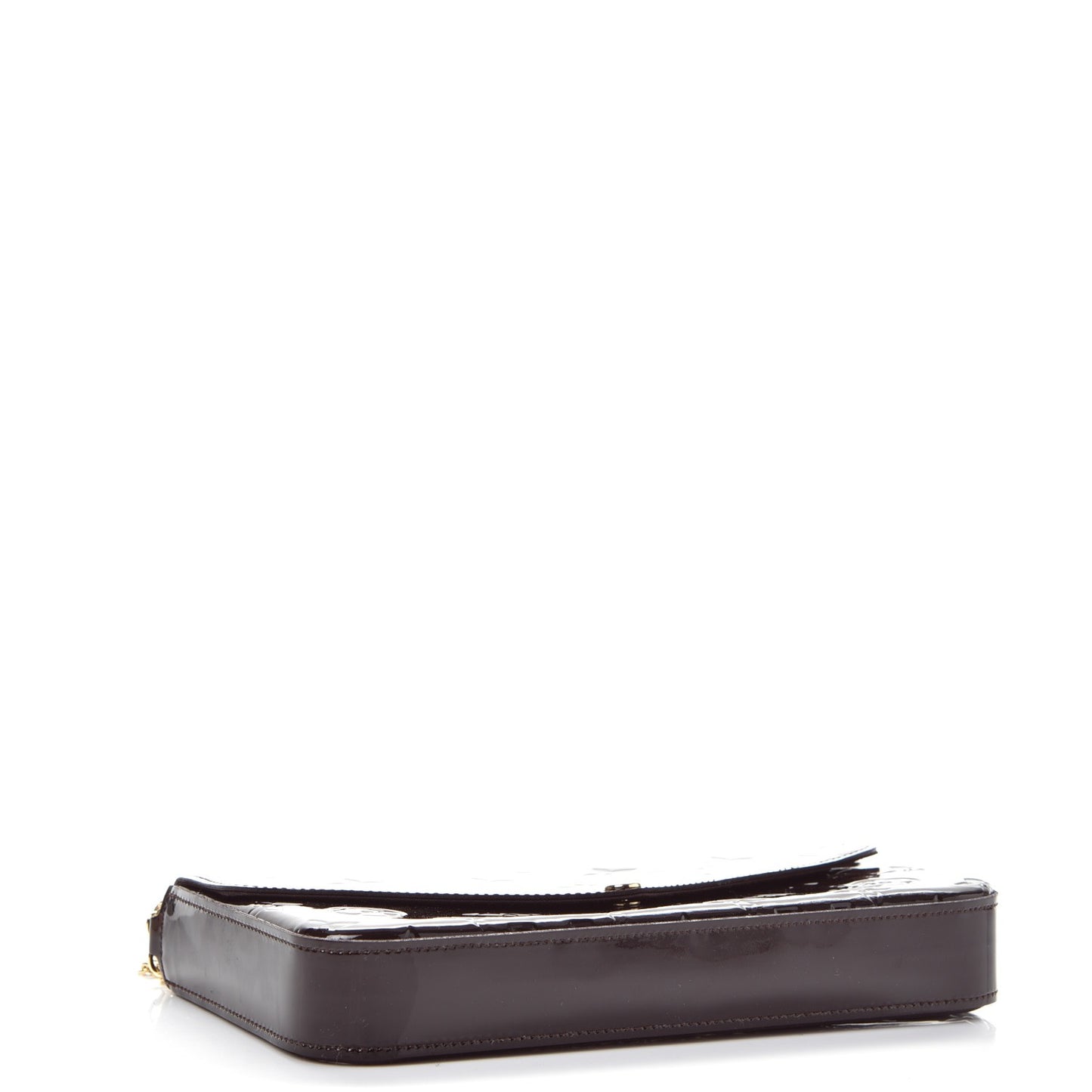 Vernis Pochette Felicie Chain Wallet Amarante