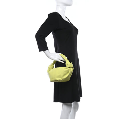 Bottega Veneta Calfskin Mini Double Knot Bag Kiwi 2 of 9