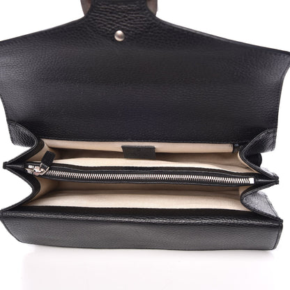 Gucci Pebbled Calfskin Small Dionysus Shoulder Bag Black 6 of 12