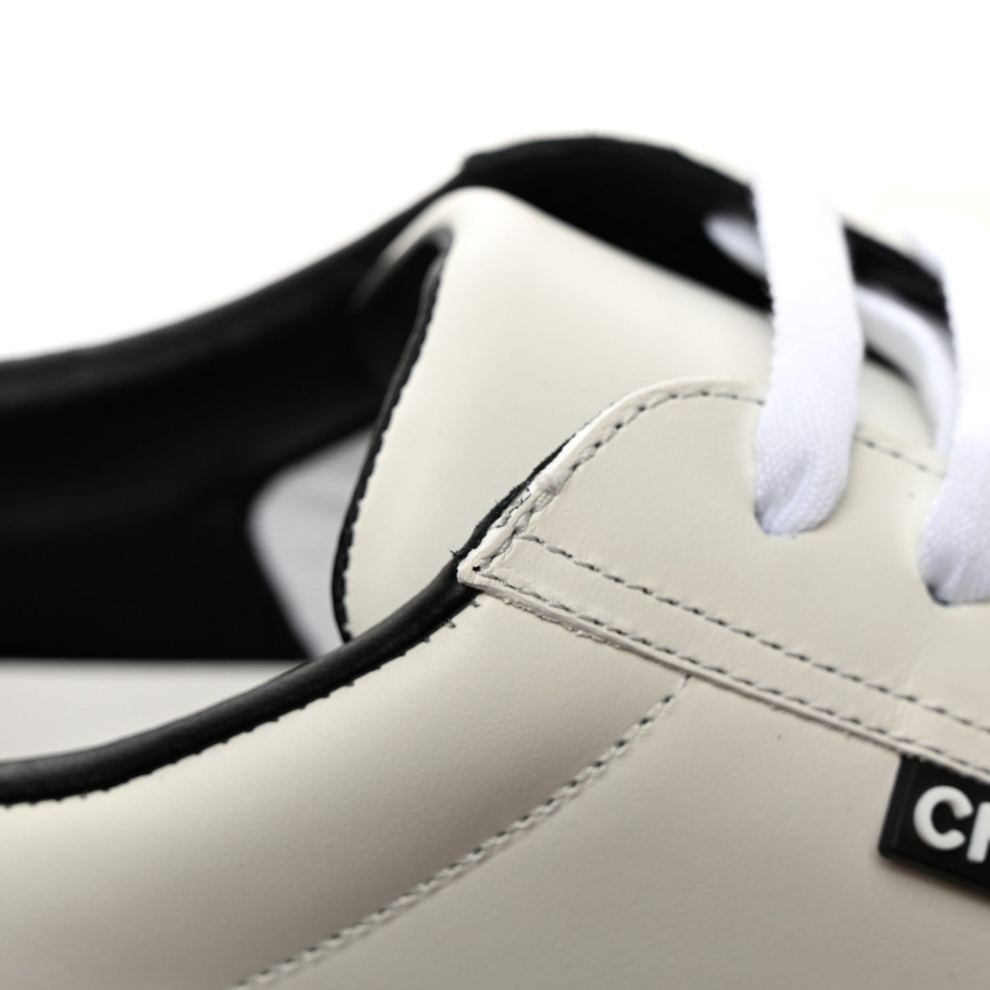 Calfskin Mens CC Sneakers 43 White 44 White